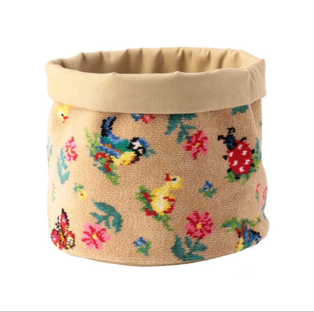 完売限定品　フェイラー　ハイジ　ファブリックバスケット　ベージュ　中