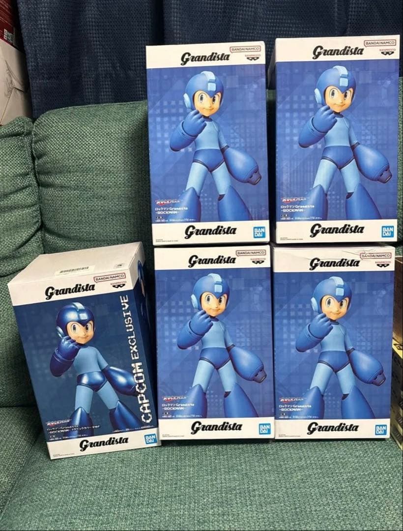 ロックマンフィギュア 5体セット