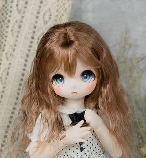 WY63 BJD 1/3 人形 ドール ウィッグ カツラ 耐熱 ハンドメイド