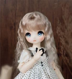 WY63 BJD 1/3 人形 ドール ウィッグ カツラ 耐熱 ハンドメイド