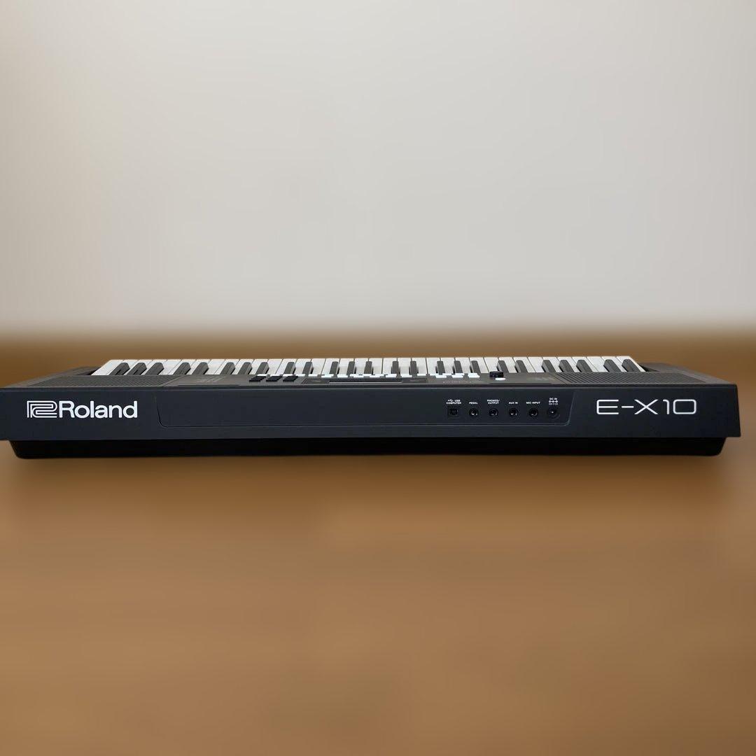 Roland E-X10 電子ピアノセット(スタンド、ペダル付)