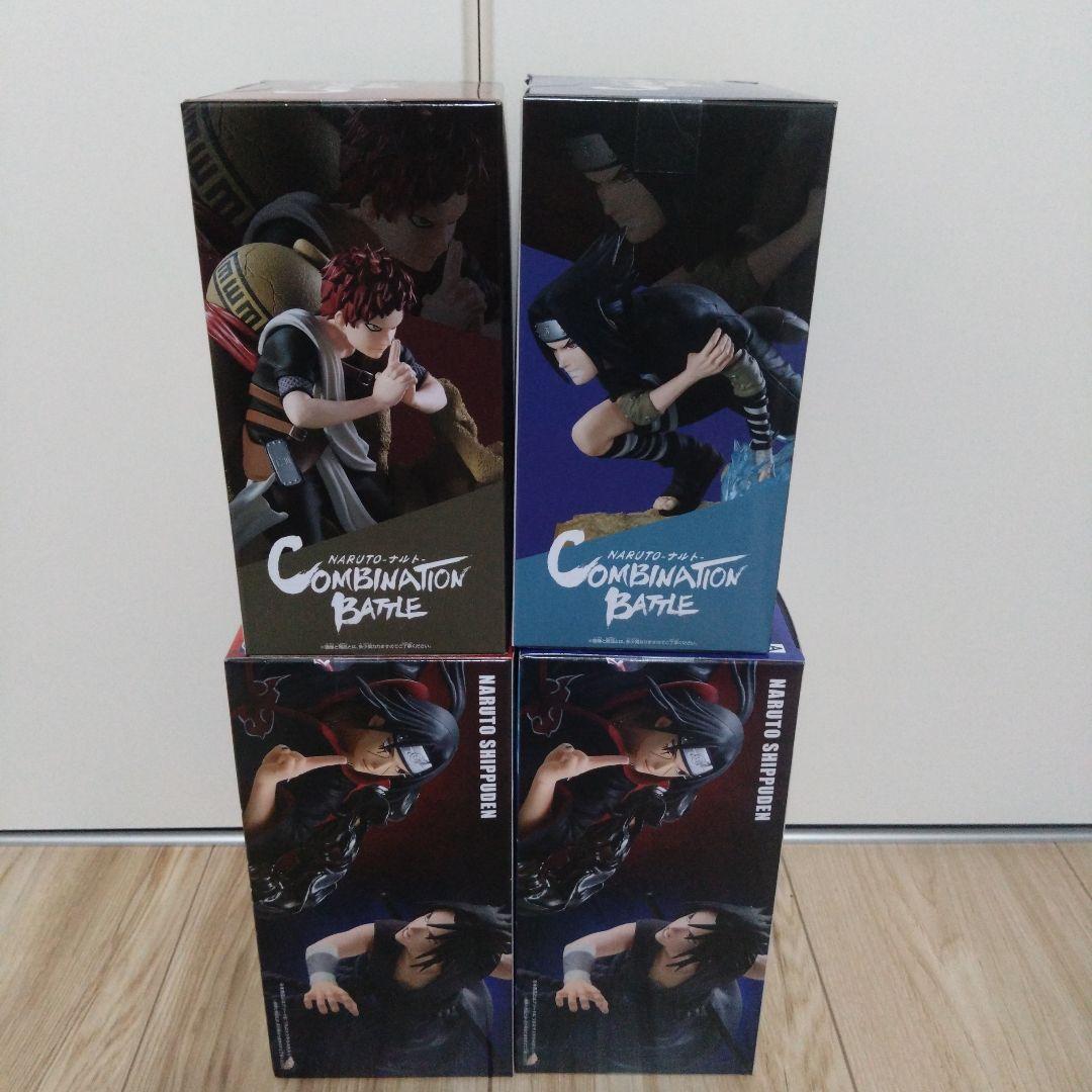 ナルト フィギュア GIGO限定 うちはイタチ うちはサスケ　我愛羅