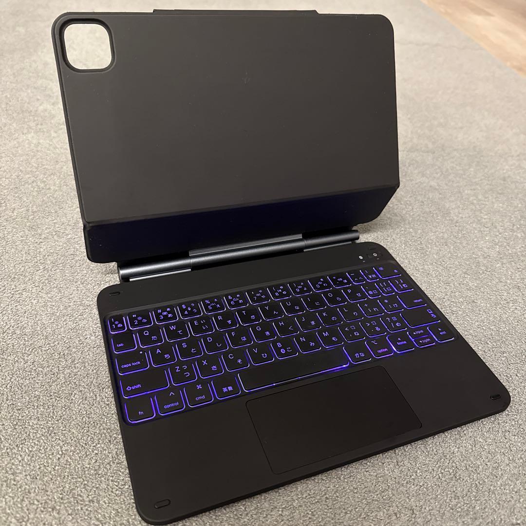 ESR iPad Air 11インチ トラックパッド付きキーボードケース 黒