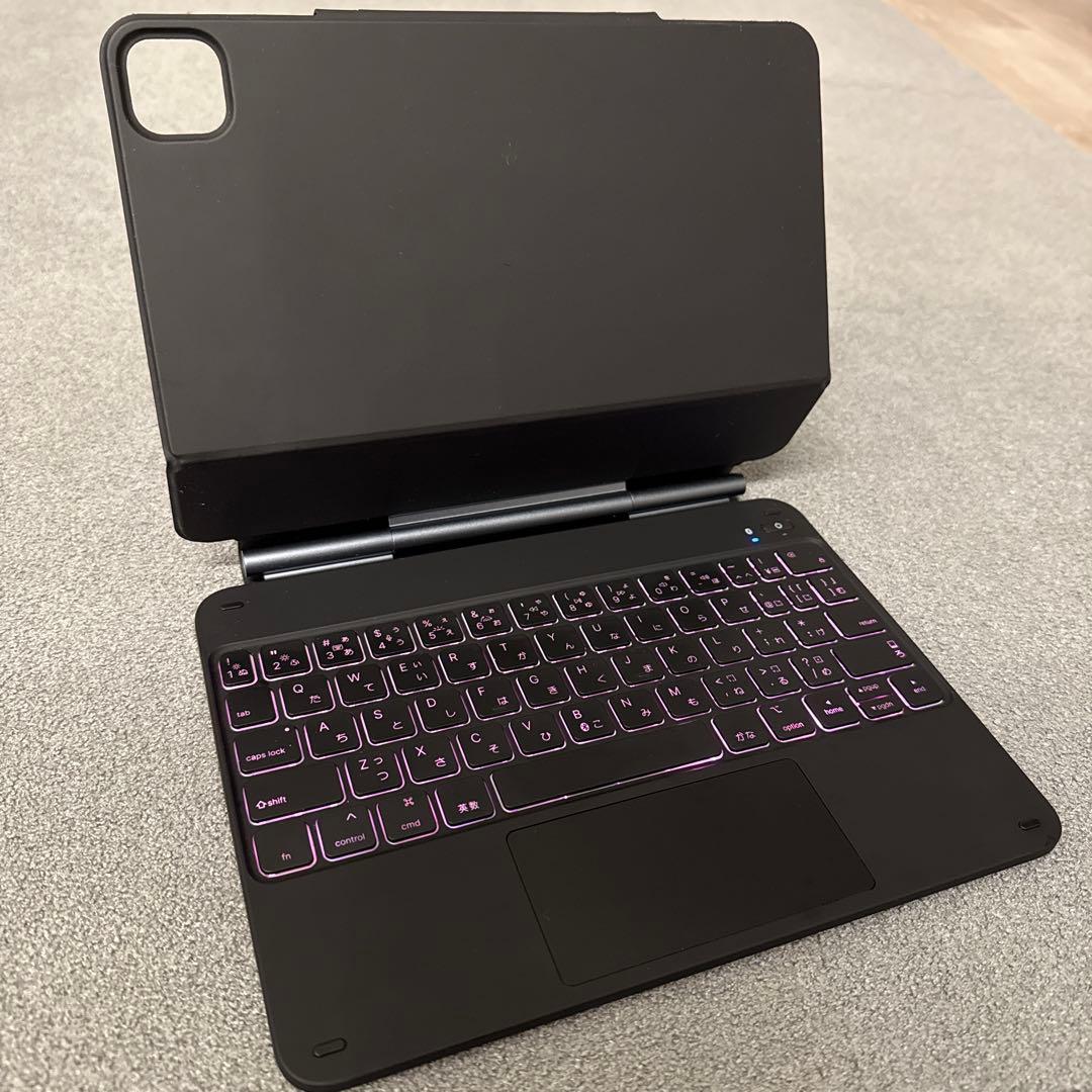 ESR iPad Air 11インチ トラックパッド付きキーボードケース 黒