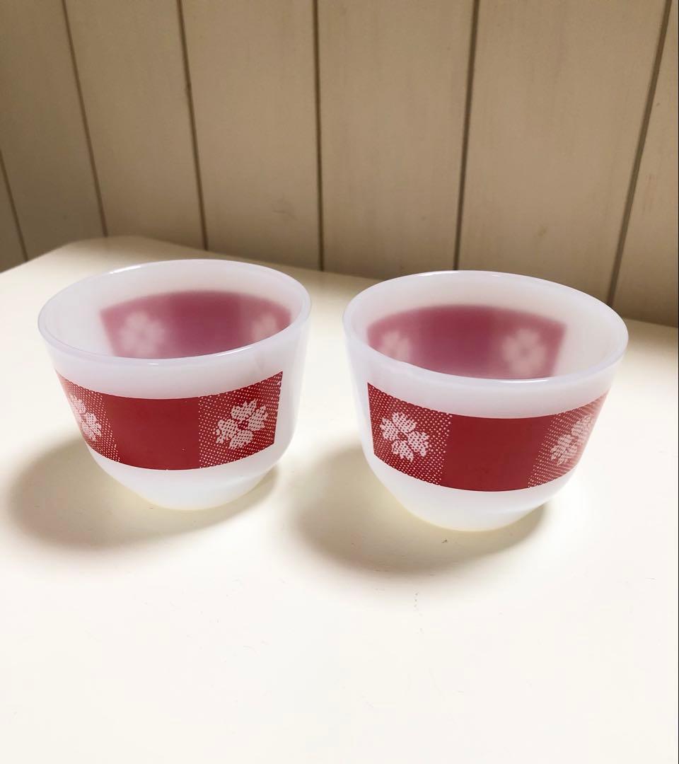 最終お値下げ価格☆ヴィンテージ☆フェデラル ・ビストロチェック6セット