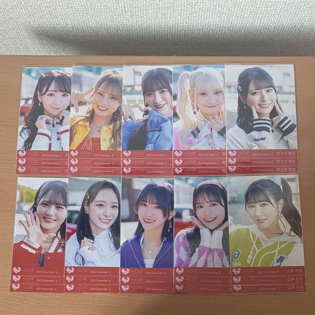 イコラブ　生写真　ドライブデート都内　フルコンプ　髙松瞳　佐々木舞香　野口衣織