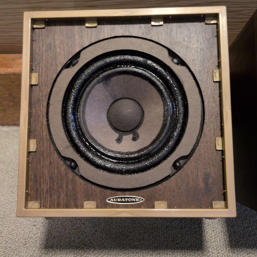 AURATONE コンパクトスピーカー　レトロ　ヴィンテージ　昭和レトロ　蚤の市