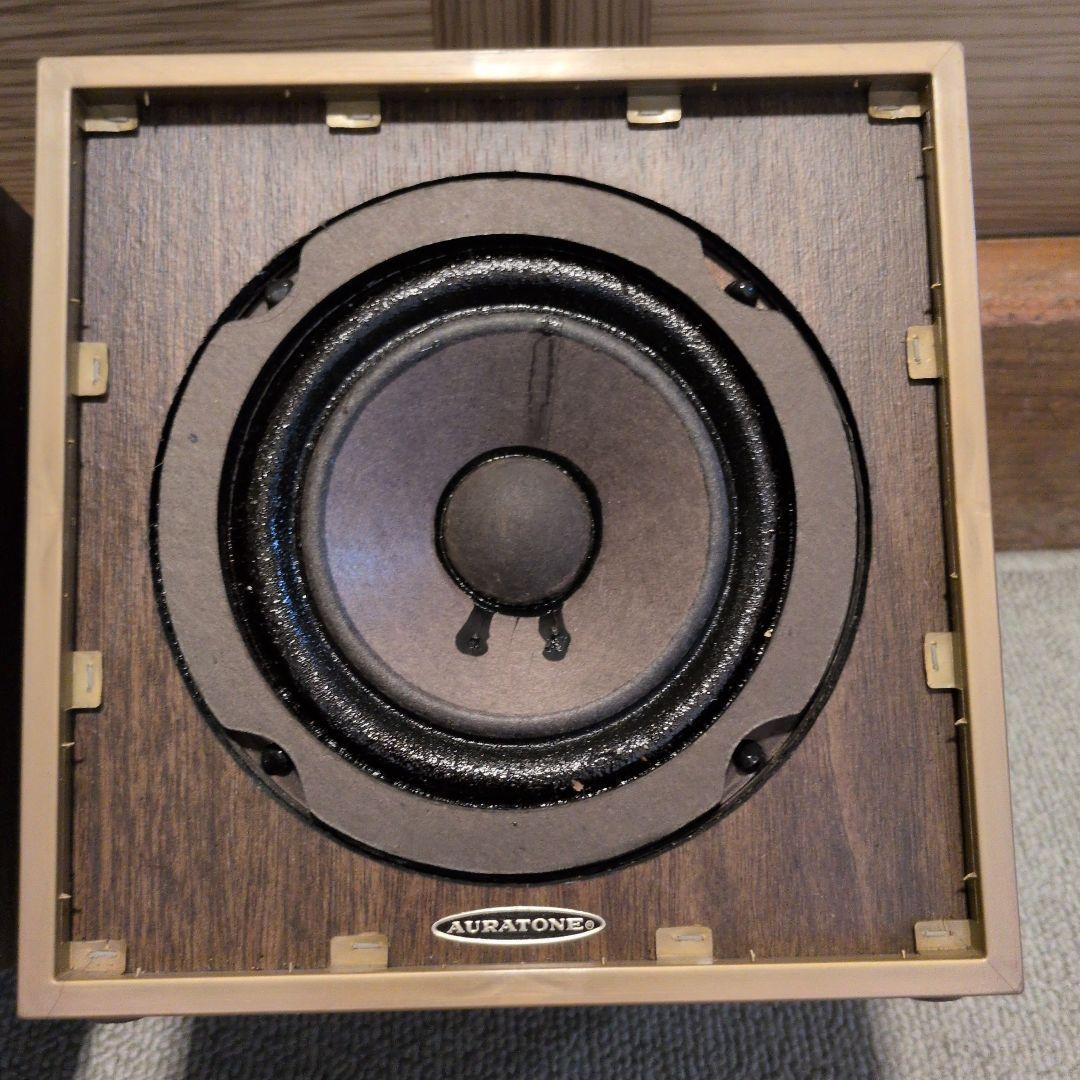 AURATONE コンパクトスピーカー　レトロ　ヴィンテージ　昭和レトロ　蚤の市