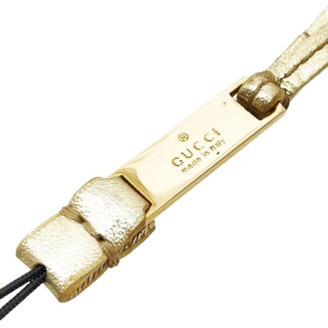 正規品 美品 グッチ 携帯ストラップ スマホ 携帯電話 【XHH14215】