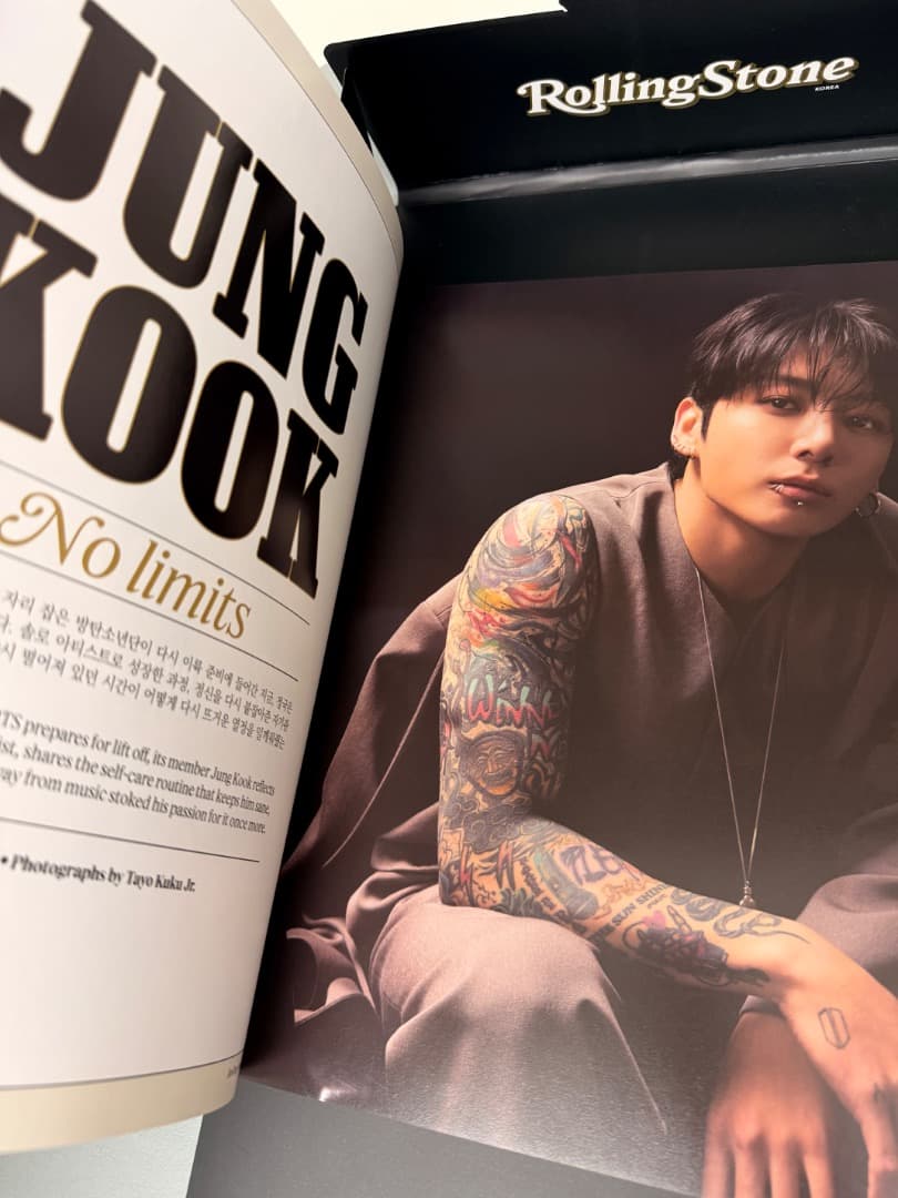 BTS ジョングク Rolling Stone UK イギリス・韓国