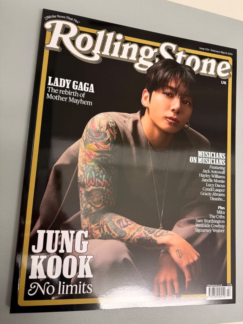 BTS ジョングク Rolling Stone UK イギリス・韓国