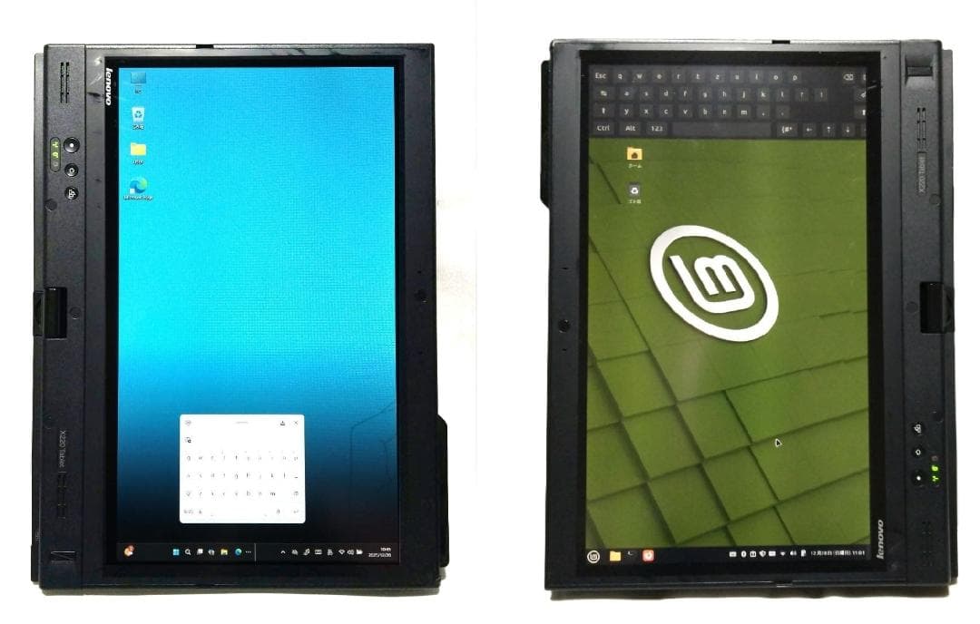 ThinkPad X220 Tablet　i5／8G／384G／デュアルブート