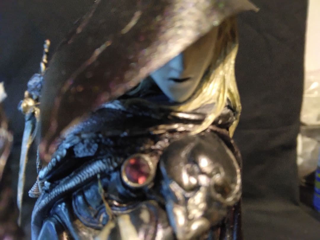 吸血鬼ハンターd　ガレージキット　完成品　黒衣の剣士　竹谷隆之