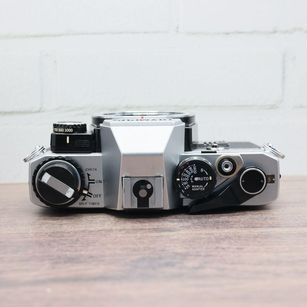 【完動品】OLYMPUS OM10 MANUAL ADAPTER付【分解清掃済】