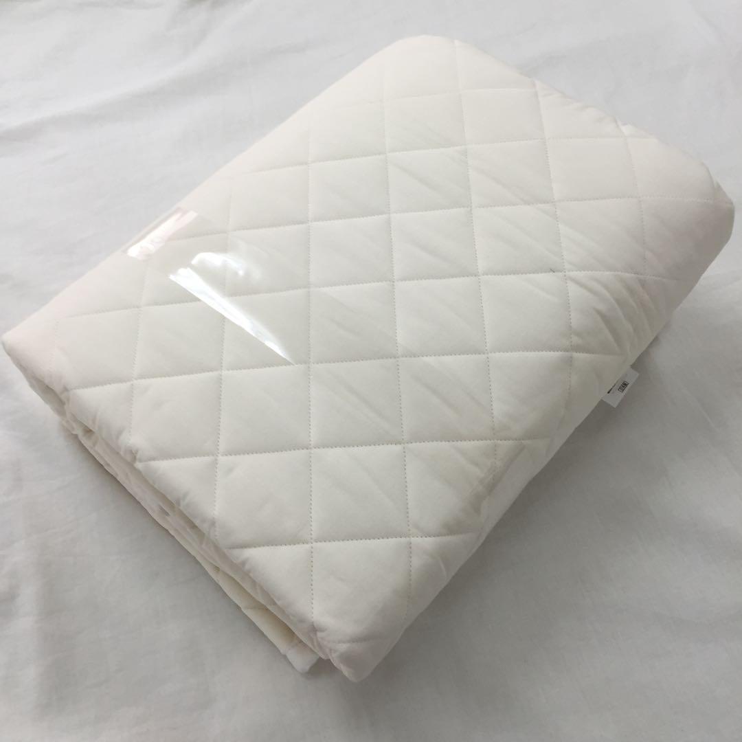 パシーマ パットシーツ シングル 110×210cm きなり　×1枚