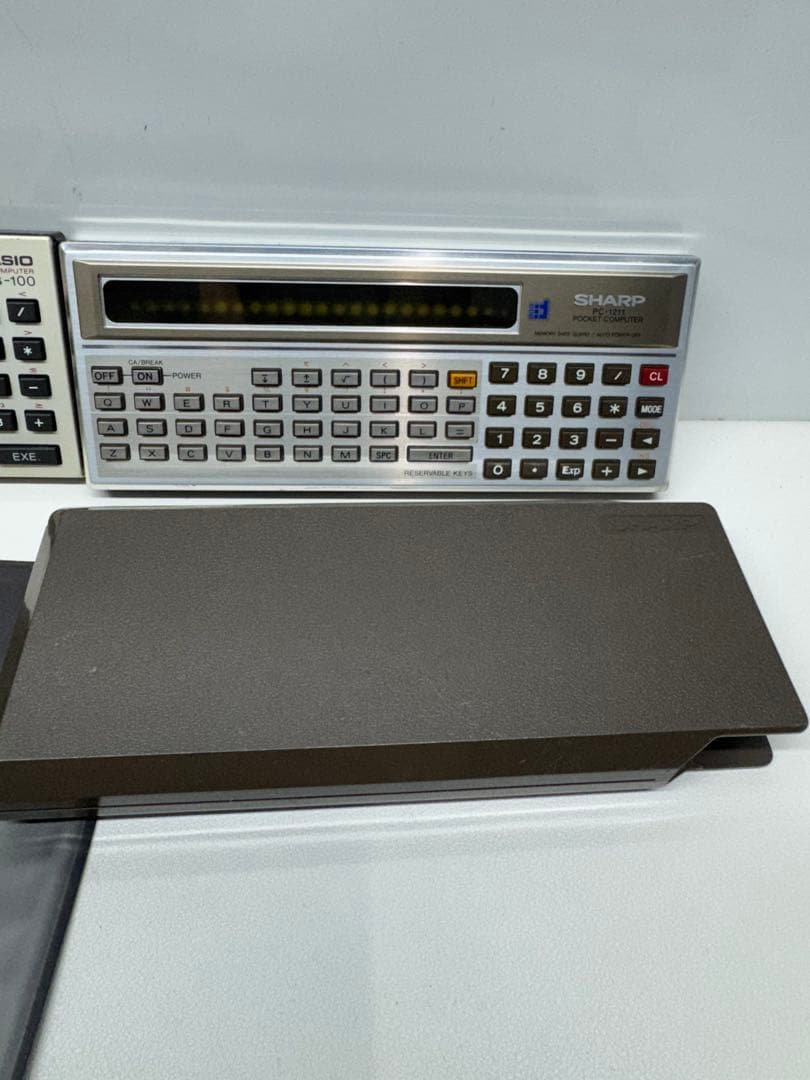 CASIO PB-100 、 fx-991 、SHARP PC-1211ジャンク