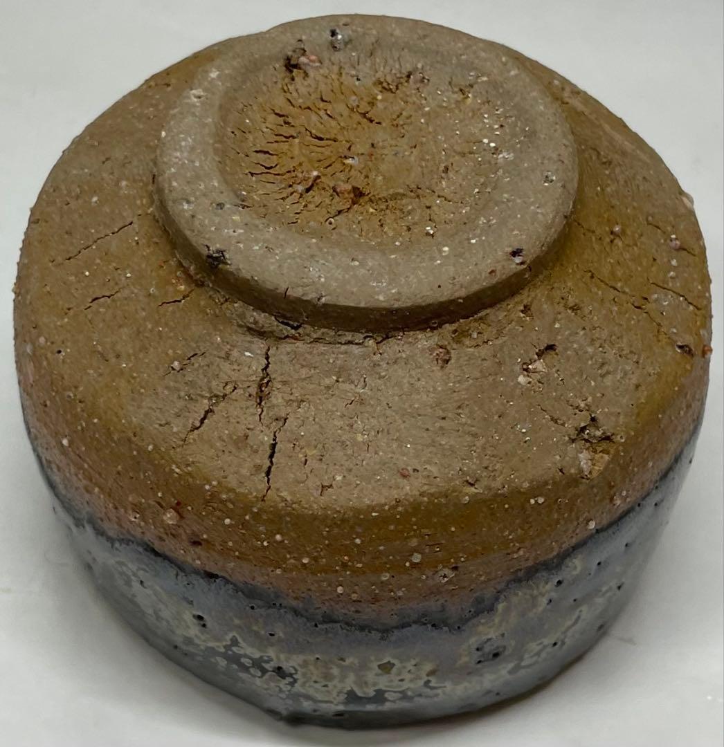 藤井茂男　黄金天目　ぐい呑　共箱　共布　栞 　h7550