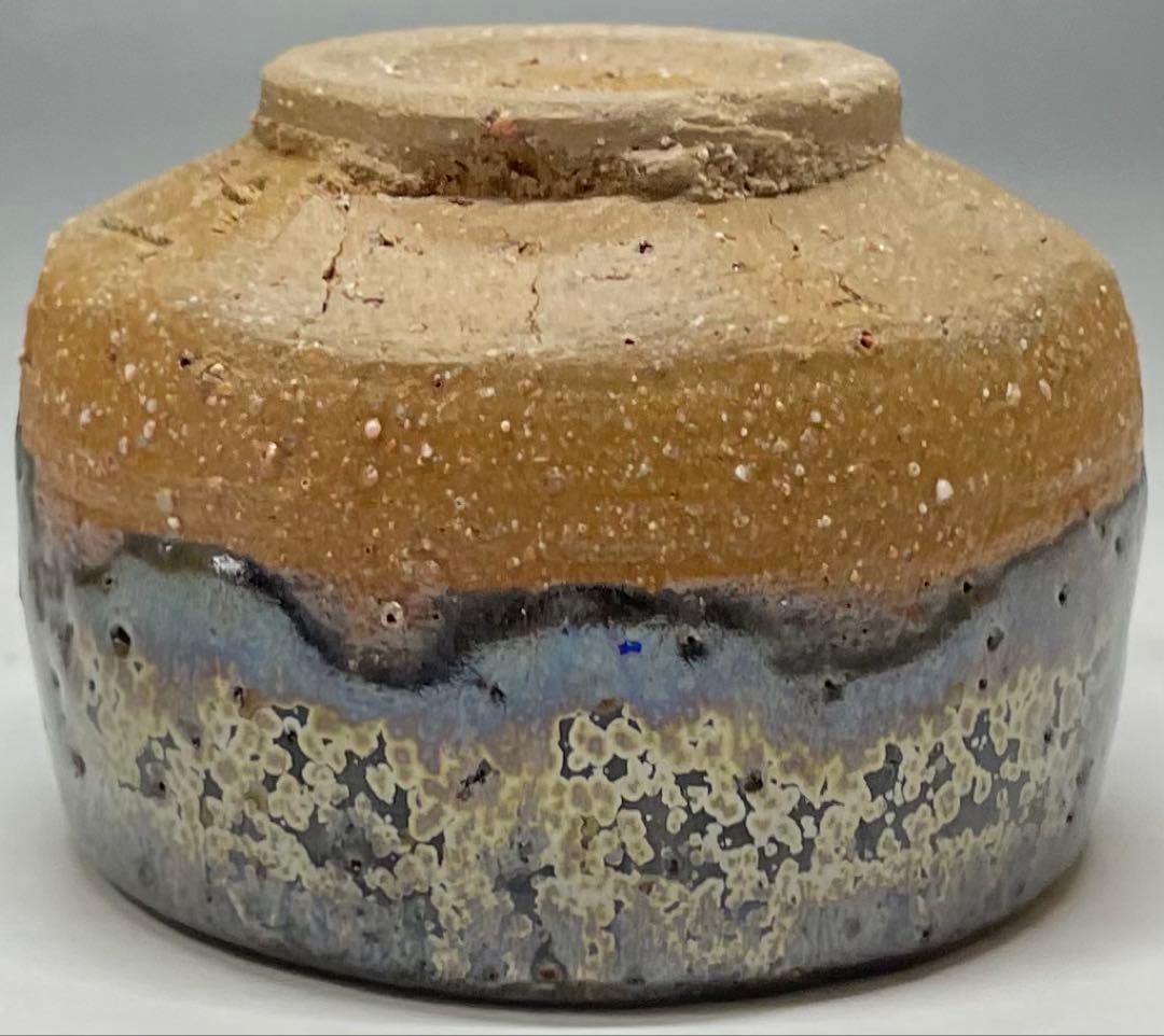 藤井茂男　黄金天目　ぐい呑　共箱　共布　栞 　h7550