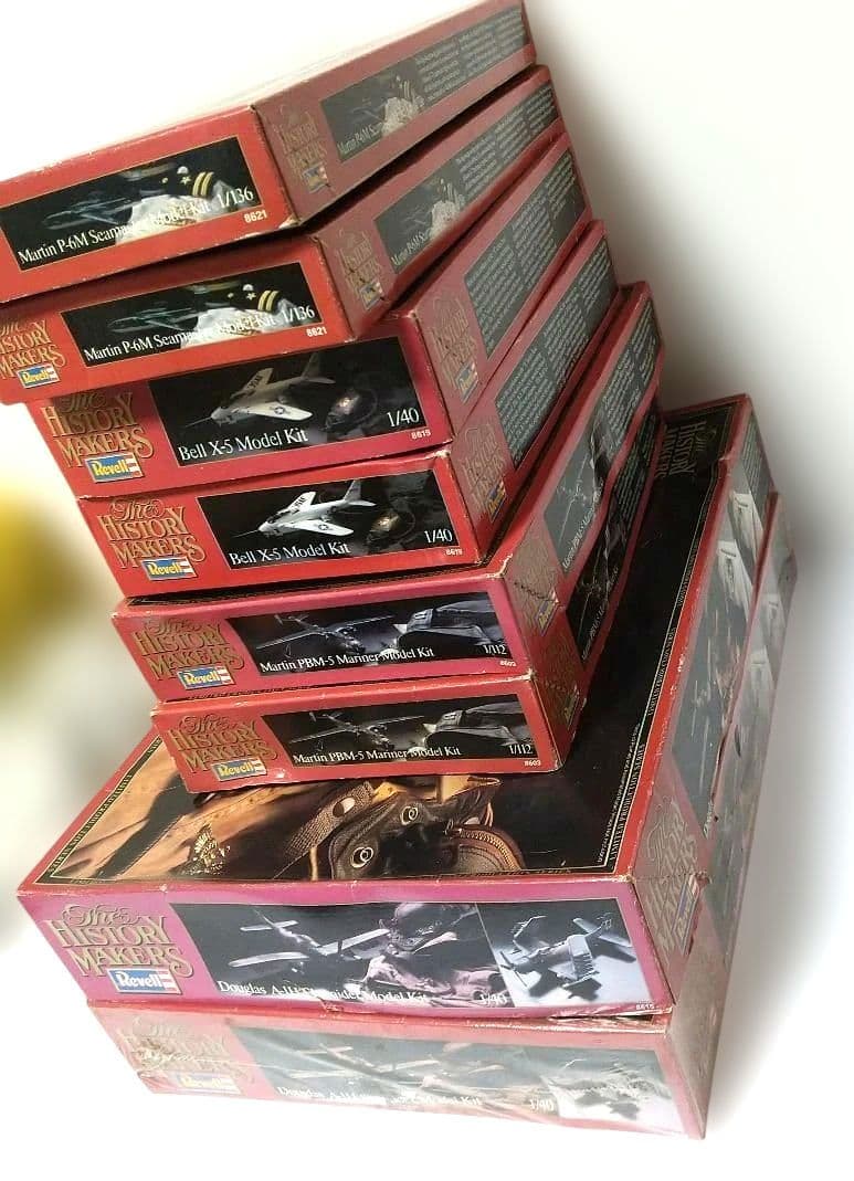 タ*ん様 Revell 航空機モデルキット 8点セット(かぶり4種)