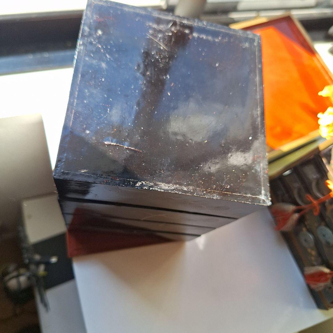 雛人形セット 漆塗り 金箔装飾