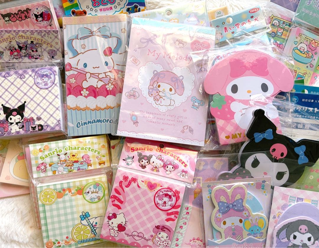 大量　文房具　セット　まとめ売り　紙モノ　サイズ80 ③