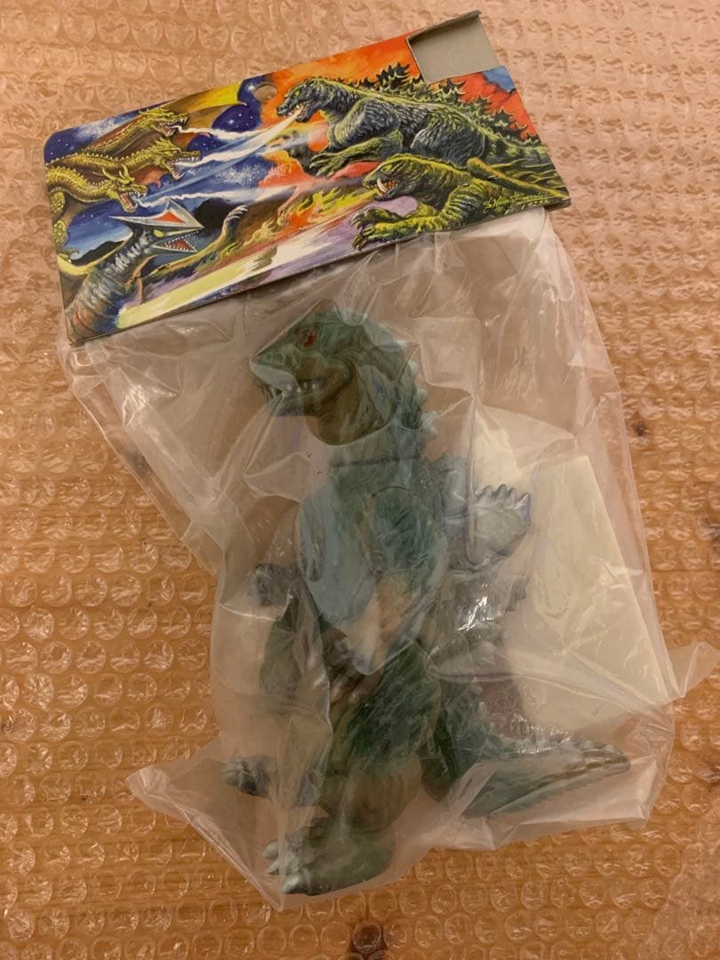 マーミット 世紀の大怪獣シリーズ ビニパラベビー初代ゴジラ ビル付ギャラリー版
