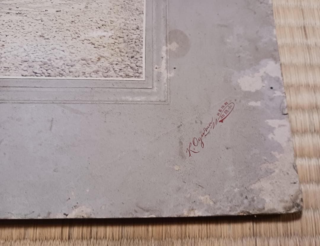 明治期 軍学校訓練風景 台紙付 写真