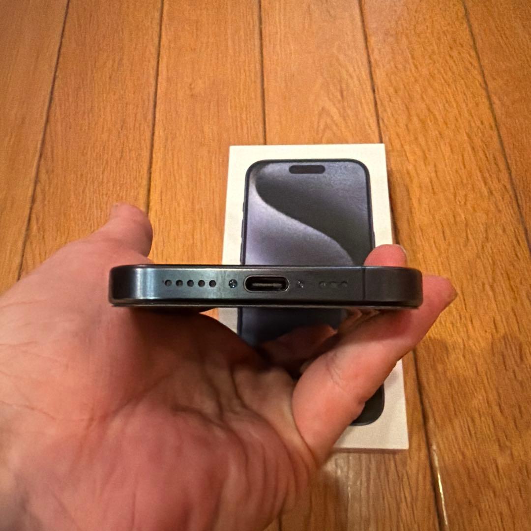 Apple iPhone 15Pro ブルーチタニウム　￼128GB