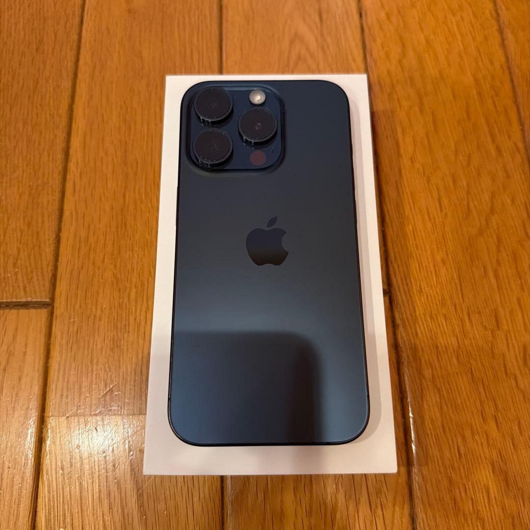 Apple iPhone 15Pro ブルーチタニウム　￼128GB