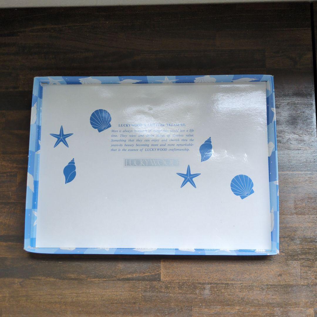 ラッキーウッド　カトラリーセット　デザート用　ステンレス製　25P