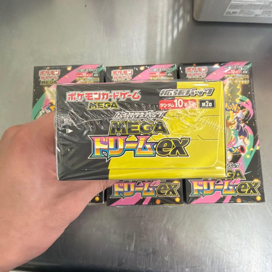 ポケモンカードゲーム MEGAドリームexボックスシュリンク付き 未開封
