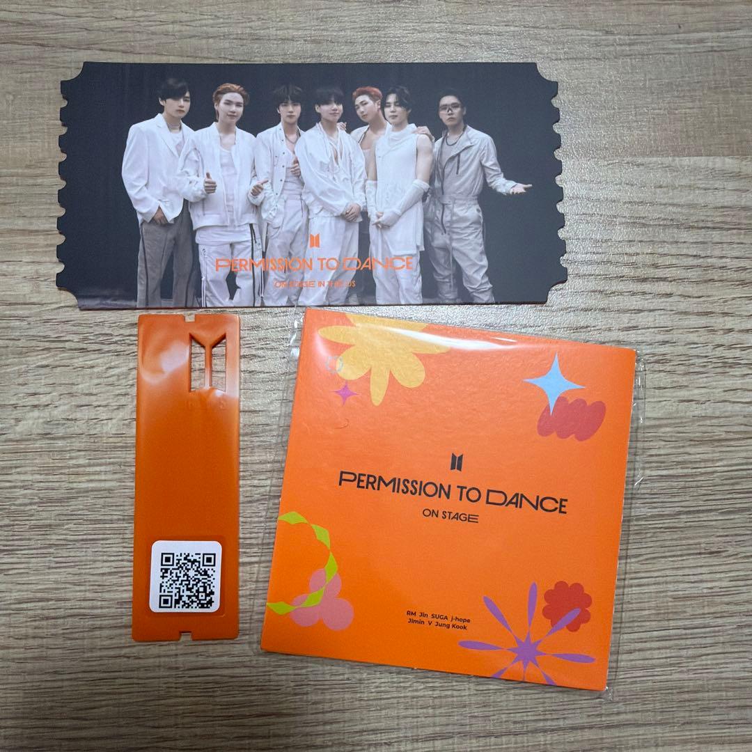 アイドル BTS PERMISSION TO DANCE ON STAGE