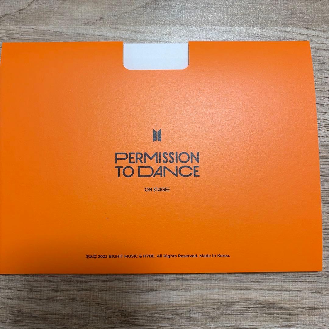 アイドル BTS PERMISSION TO DANCE ON STAGE