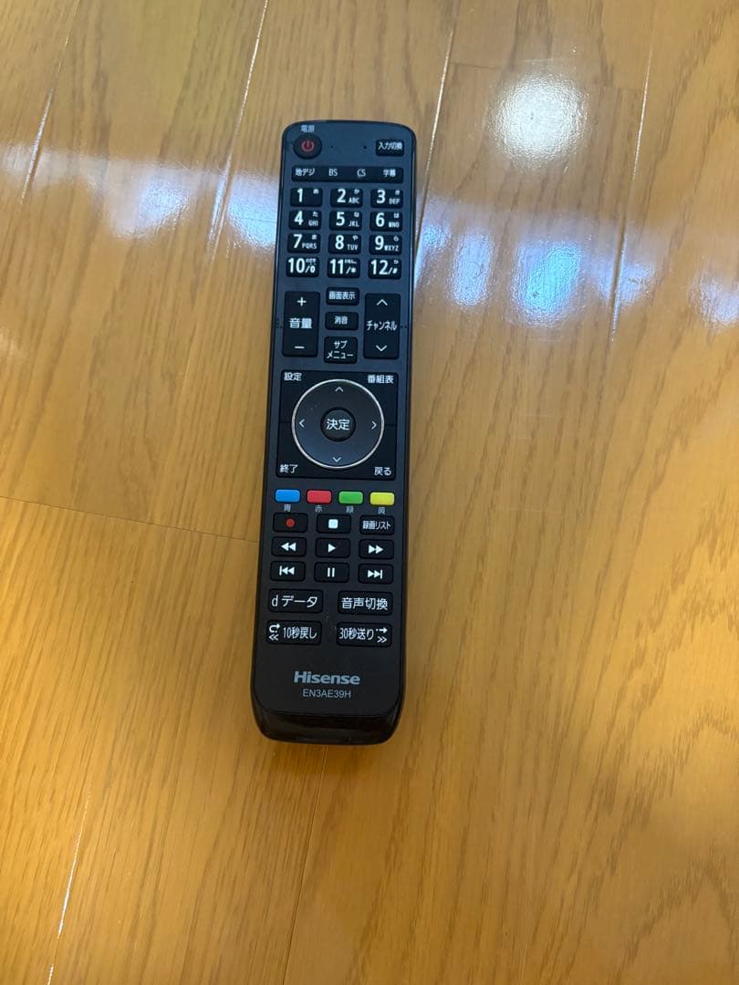 Hisense 32A30G テレビ 本体とリモコン