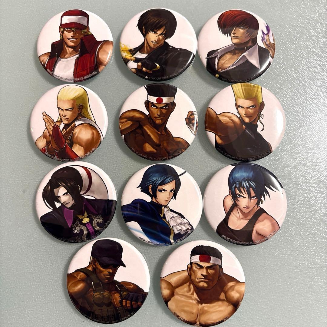 KOF SNK 缶バッジ　11種　まとめ売り　希少　バラ売り不可