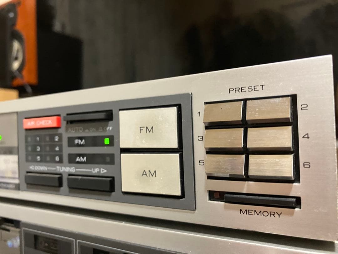 【動作品】KENWOOD TRIO ミニコンポ オートリバースカセットデッキ