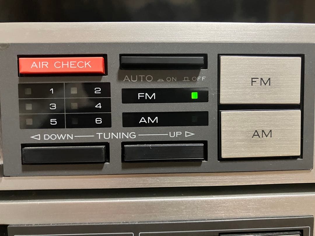 【動作品】KENWOOD TRIO ミニコンポ オートリバースカセットデッキ