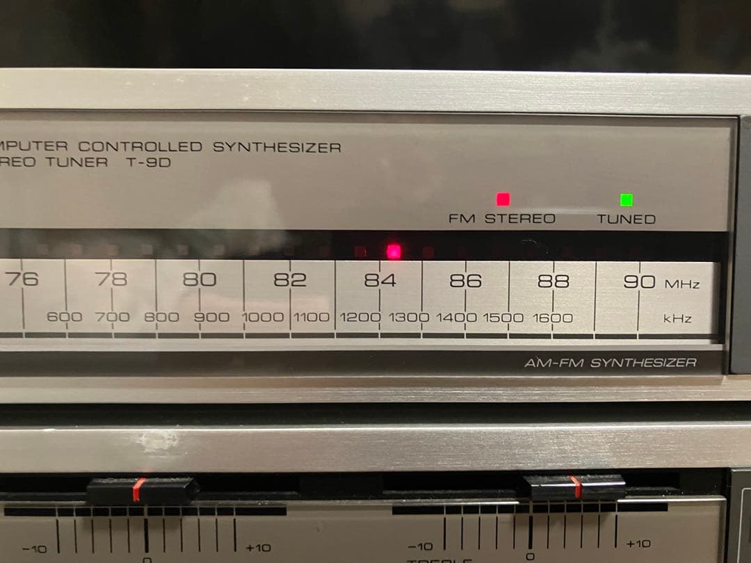 【動作品】KENWOOD TRIO ミニコンポ オートリバースカセットデッキ