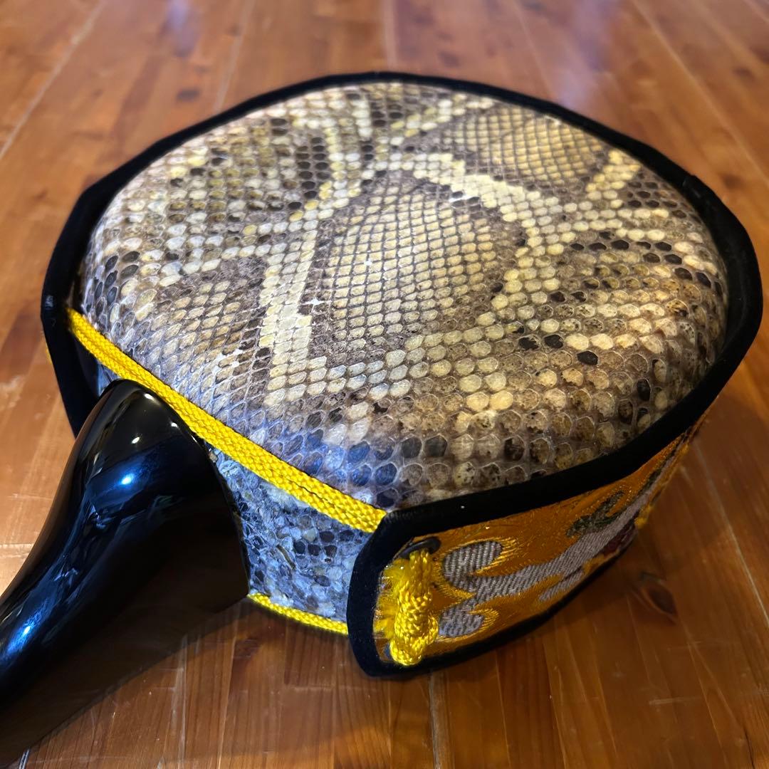 ◼️宮古島から❽ 本皮一枚張り三線　女性　初心者　実際の音色動画有り　沖縄三線