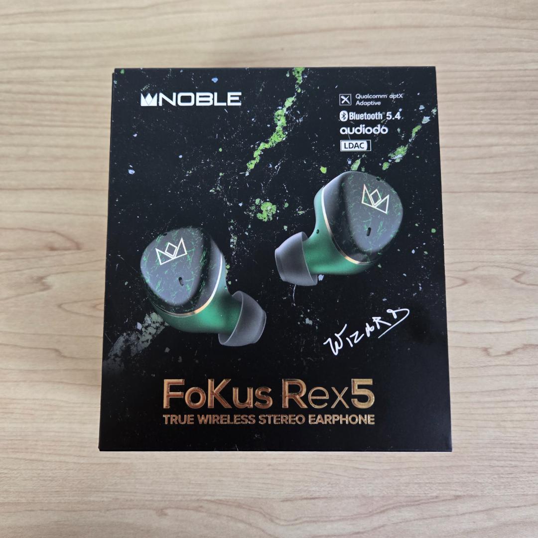【ほぼ新品】Noble Audio FoKus Rex5