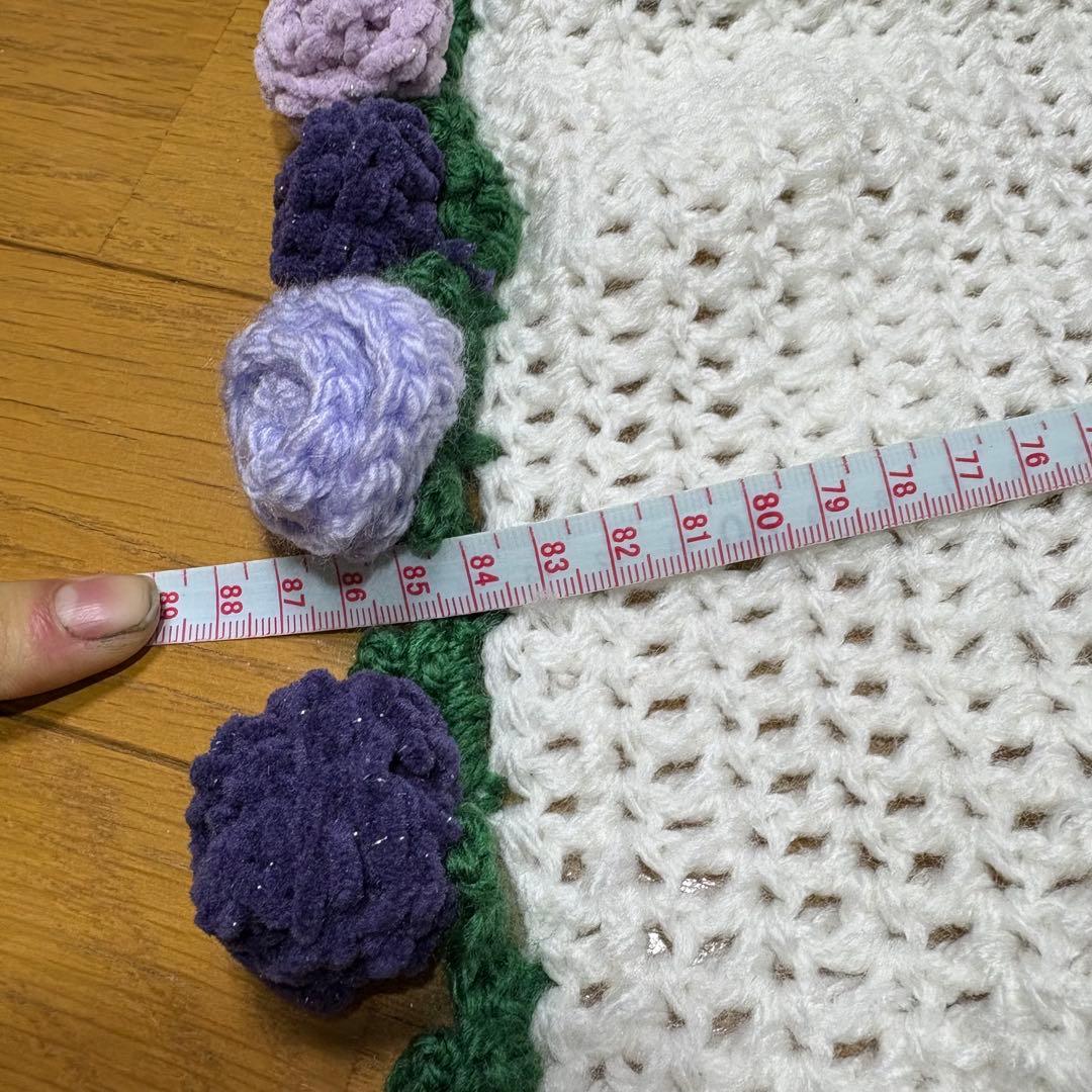 バラの花束ブランケット直径85センチメートル　58本の大きなバラストールとしても
