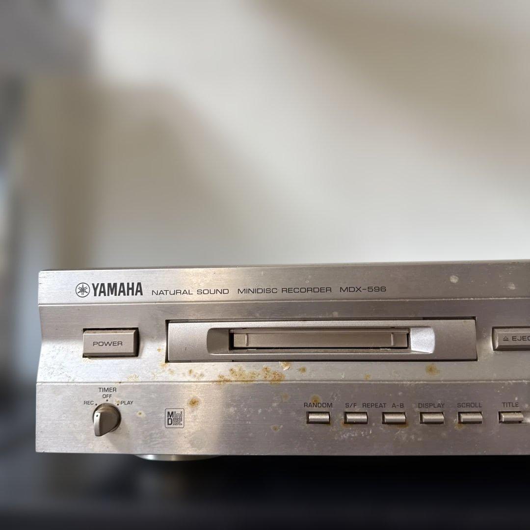 YAMAHA MDX-596 MDデッキ　MDプレーヤー/レコーダー