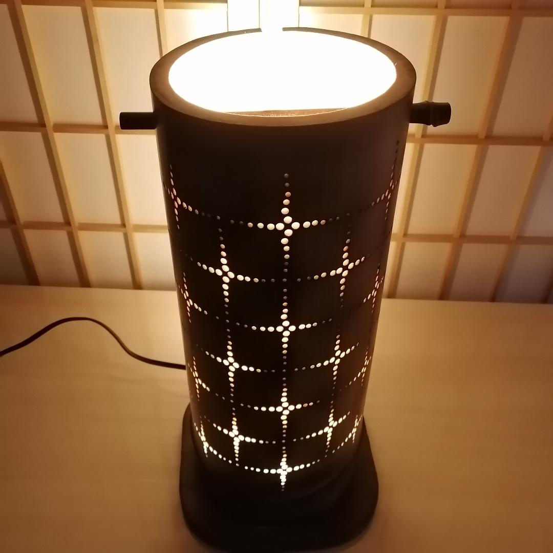 癒し灯火　竹行灯　No23216