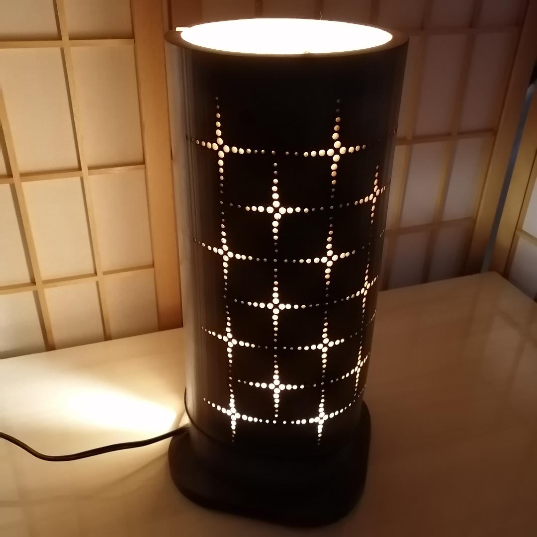 癒し灯火　竹行灯　No23216