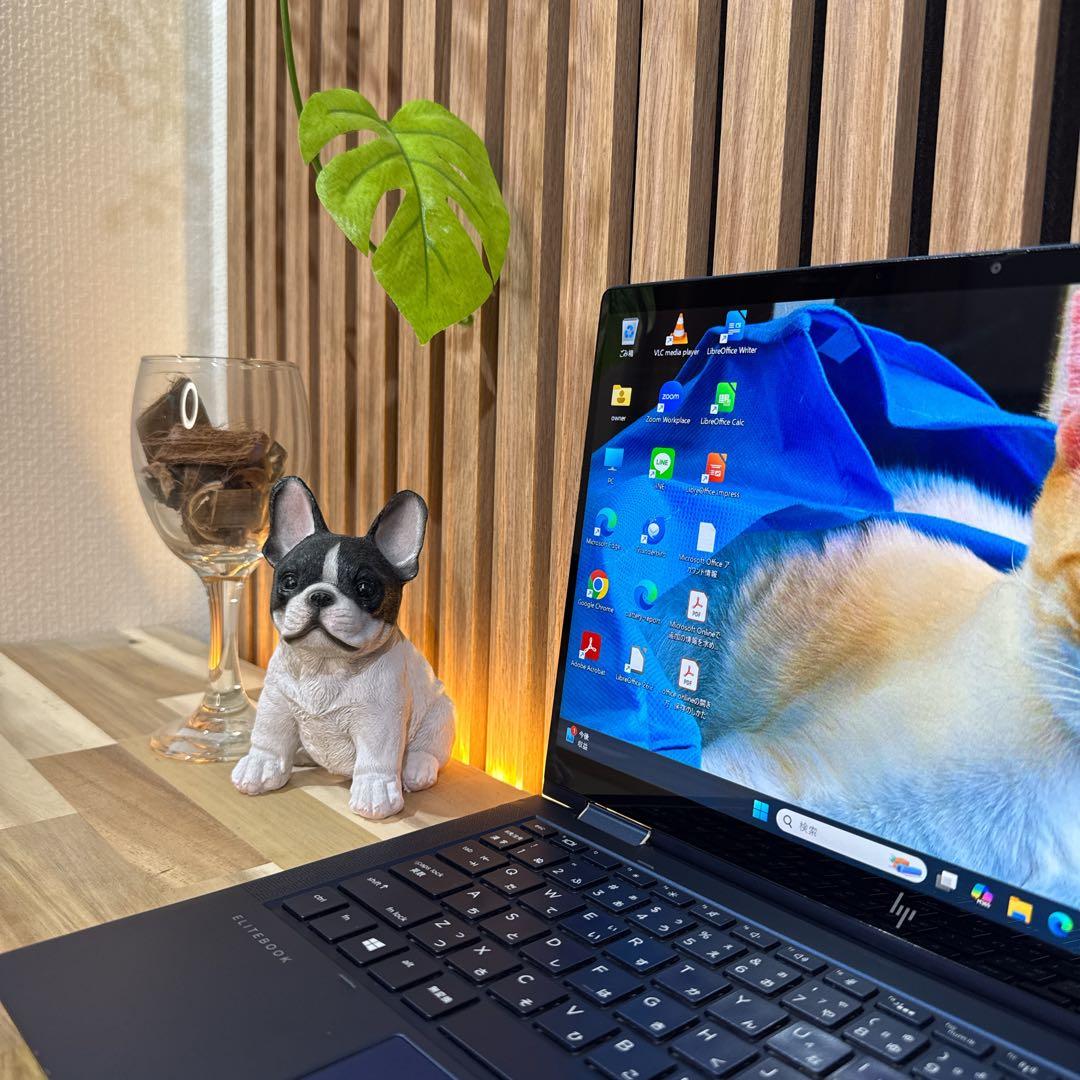 LTE最上位モデル‼️HP Elite Dragonfly☘FHD☘ノートパソコン