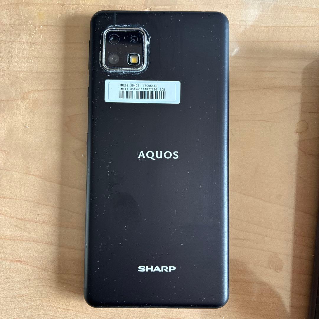SHARP AQUOS sense4 lite ブラック　ジャンク品
