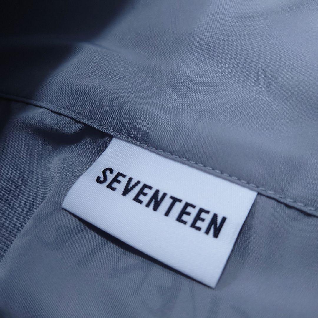 美品 SEVENTEEN follow again UVカットジャケット グレー