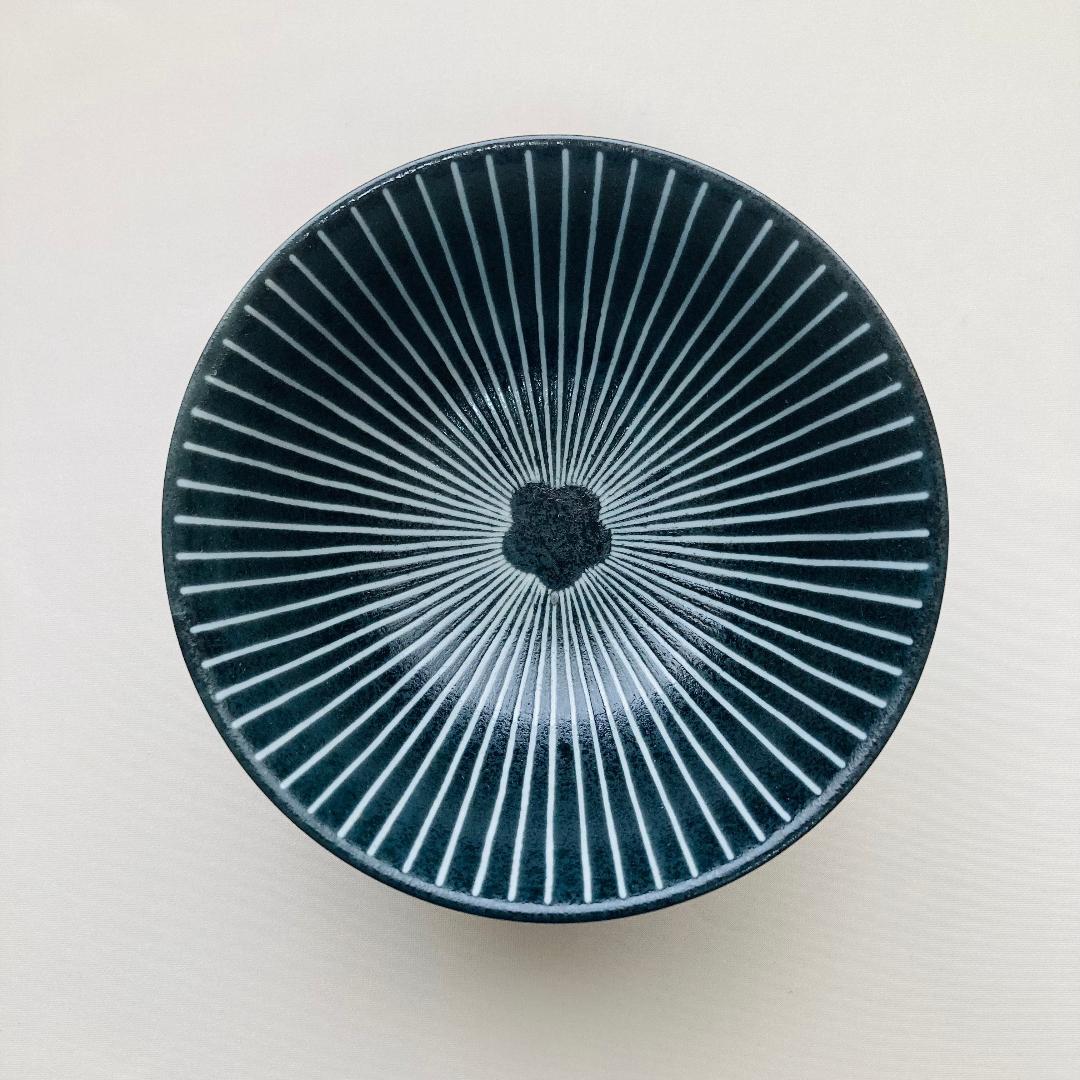 【未使用品】美濃焼「ウメハナ」色違い 小どんぶり（丼）5個セット