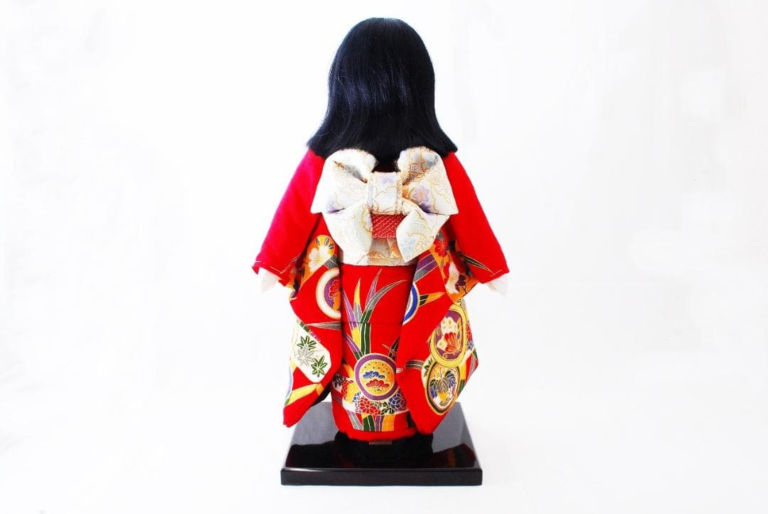 【新品・未使用・送料無料】 市松人形　元賀章介作