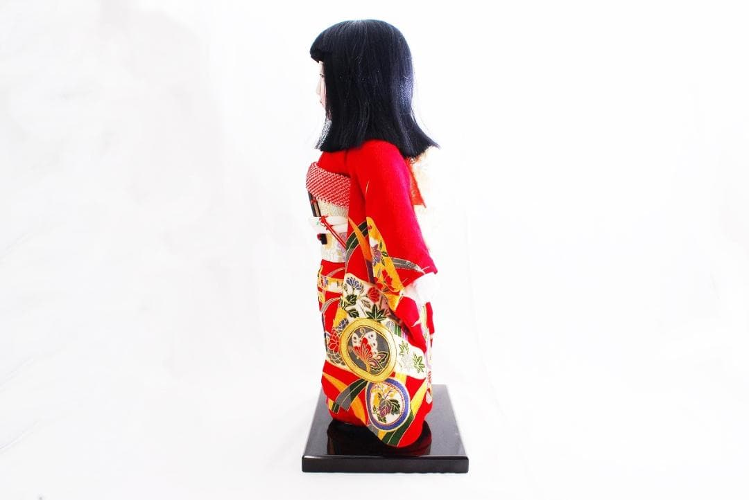 【新品・未使用・送料無料】 市松人形　元賀章介作